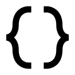 Code Curly SVG Icon